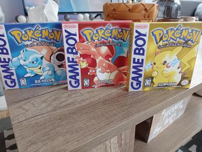 Pokémon dekorační Gameboy Boxy