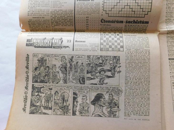 Saudek - Peruánský deník č. 22 - Knihy a časopisy