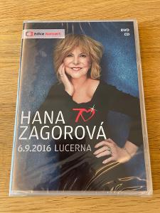 DVD/CD Zagorová Hana - Lucerna 2016, NOVÉ, ORIGINÁL ZABALENÉ