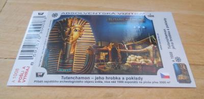 Turistická vizitka A 1008 Tutanchamon - jeho hrobka a poklady