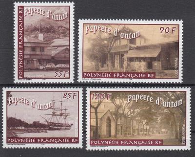 Francouzská Polynésie ** Mi.886-890 Staré Papeete