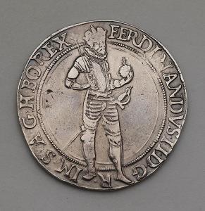 Stříbrný Tolar 1625 - Ferdinand II. - Kutná Hora!