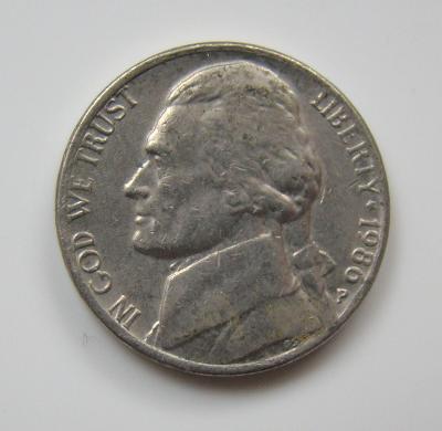 USA, 5 Cent 1986 P