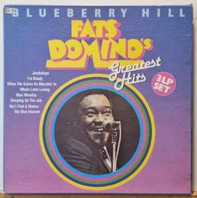 3LP BOX Fats Domino - Blueberry Hill - Greatest Hits EX