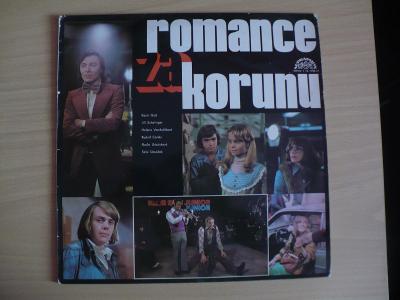 LP ROMANCE ZA KORUNU - Gott, Schelinger, Vondráčková,.texty K. Svoboda