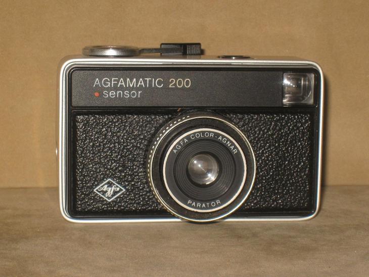 Fotoaparát AGFA AGFAMATIC 200 sensor - Foto