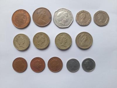 Staré anglické mince