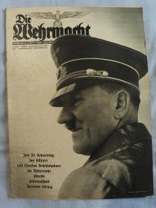 *+ Original válečný německý časopis - DIE WEHRMACHT - APR-AUG 1939