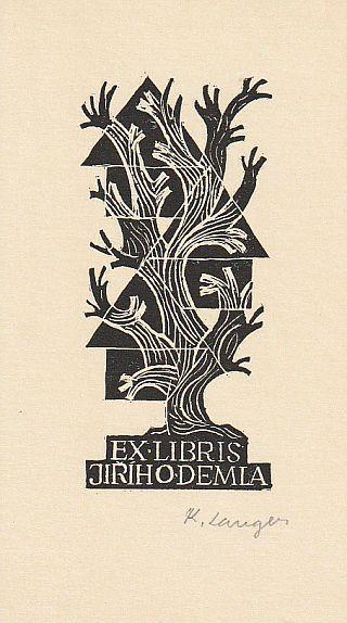 Ex Libris Jiřího Demla - K.Langer ?