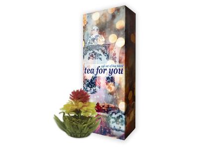Dárková kolekce kvetoucích čajů Tea for You, 4x kvetoucí čaj, 24g