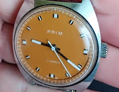 Staré hodinky PRIM plně funkční krásný stav