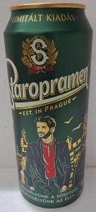Pivní plechovka 500mL - STAROPRAMEN (Madarsko)
