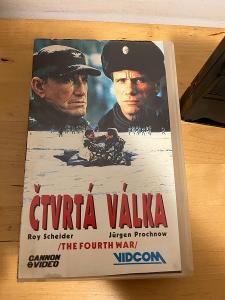 ČTVRTÁ VÁLKA VHS ORIGINÁL