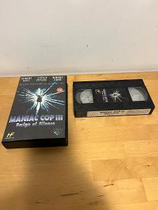 MANIAC COP III. VHS ORIGINÁL