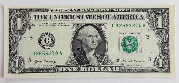 Banknot 1 dolar USA 2017 r. UNC 3 kolejne cena
