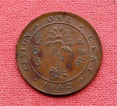 Ceylon - 1 cent 1942