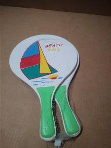 JOY PARK Sada raket a míčku na plážový tenis - Nekompletní (BC 139 Kč)