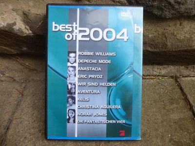DVD Hudební, Videoklipy, BEST OF 2004, 2DVD (jako NOVÉ)