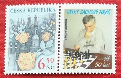 ČR - č.380 - Šachy - přítisk