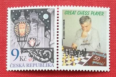 ČR - č.381 - Šachy - přítisk