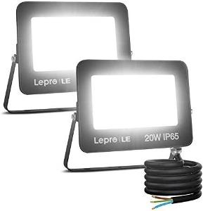 Lepro 20W LED světlomet venkovní, 1700LM LED bezpečnostní světlo 