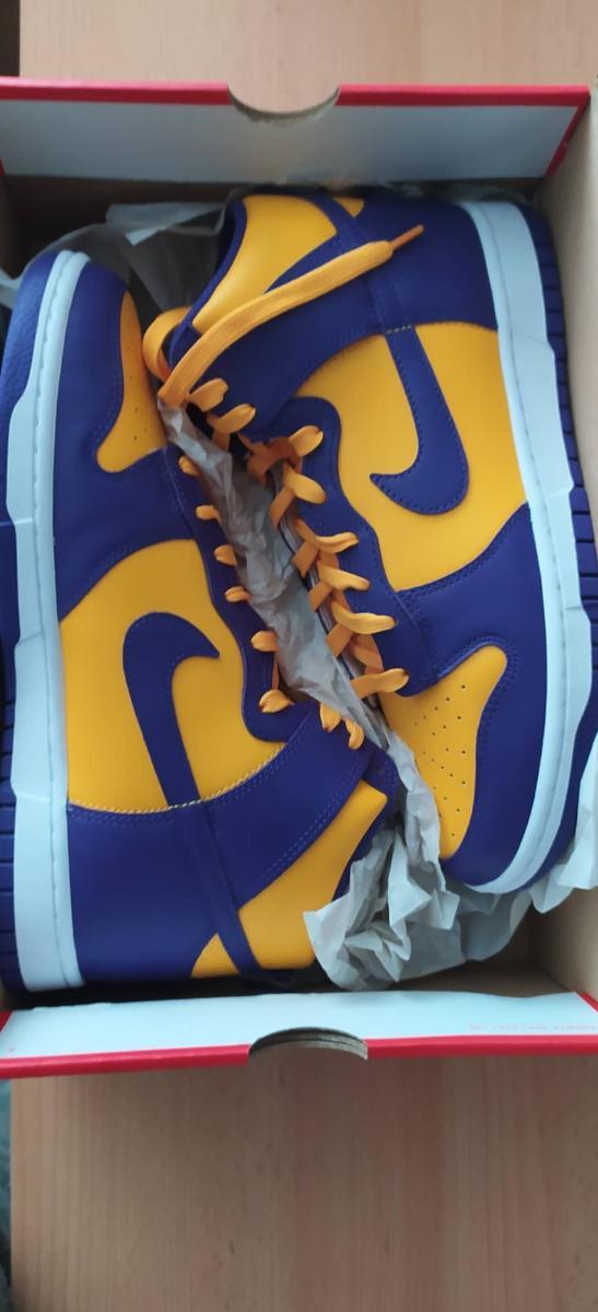 Dunk Hi Retro Lakers