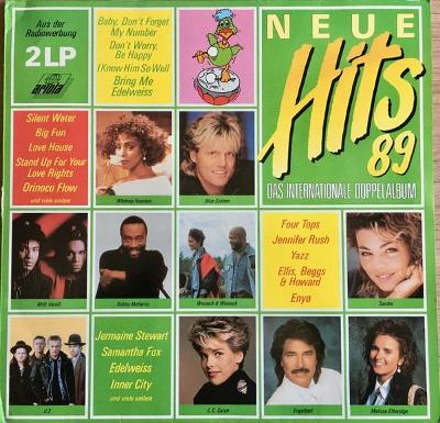 2LP NEUE HITS 89. DIE INTERNATIONALEN SUPER-HITS LP ALBUM 1989.