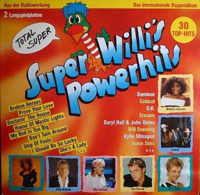 2LP SUPER WILLIS POWERHITS LP ALBUM 1988.