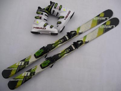 18. lyže ELAN -152cm + boty HEAD RAPTOR 42,5eu  lyžařský set