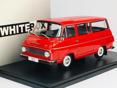 Škoda 1203 červená  - WhiteBox 1/24 - WB124122 