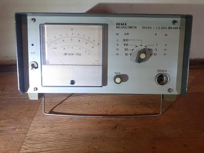 TESLA BM495A Milivoltmetr 10 kHz - 1,2 GHz