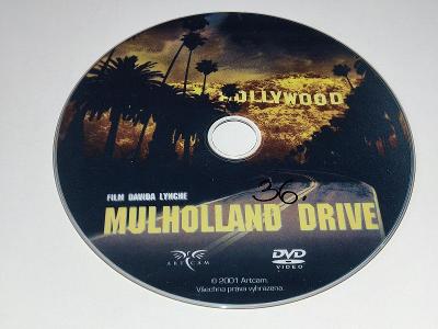 MULHOLLAND DRIVE : D. LYNCH / JEN PÁR JEMNÝCH ŠKRÁBEK - DVD BEZ OBALU