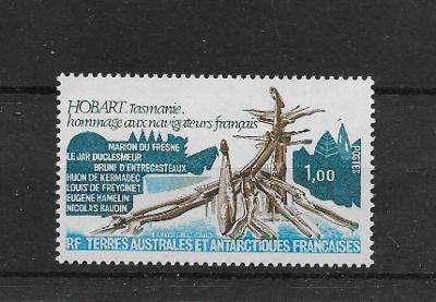 Francouzská Antarktida - kolonie - památník  1978 **