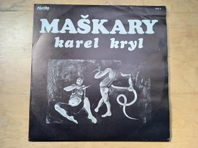 LP KAREL KRYL 1970 Maškary ( Caston - 1416 - PODPIS )   Germany
