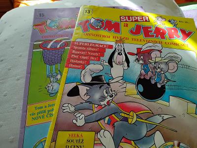 Tom a Jerry 2 časaky s plakátem, č. 13 a 15
