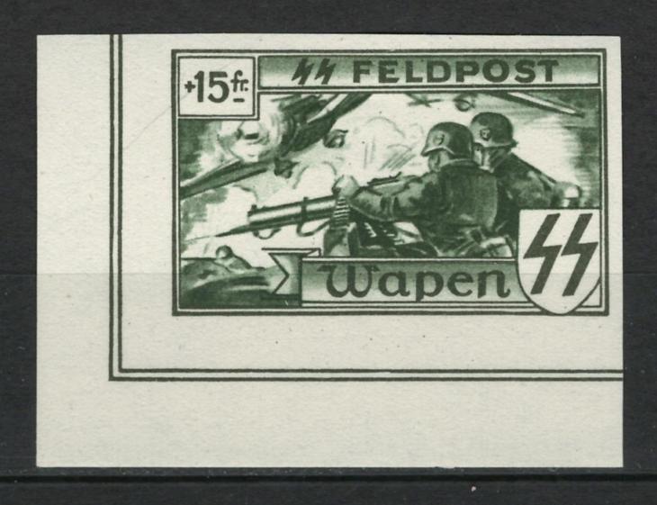 DEUTSCHES REICH - WW II - BELGIE - LEGIE WAFFEN SS - Mi. XVI B ** OR - Známky Evropa
