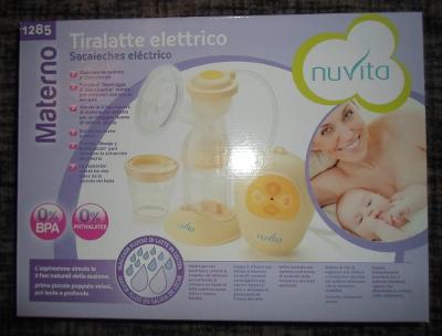 Elektrická odsávačka mateřského mléka Nuvita Materno