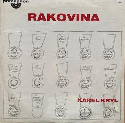 LP Karel KRYL - RAKOVINA, vydavatelství Primaphon, 1969 + bonus (viz)