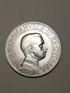 Vittorio Emanuel III. - 2 Lira 1912 R (Řím) Vzácná! 