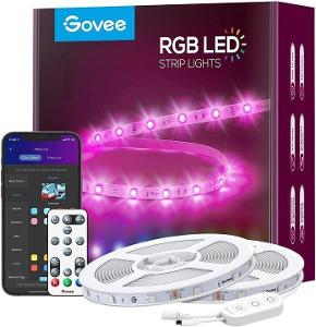 Govee H6154 WiFi Smart LED pásek RGB, 15m + ovladač/aplikace 