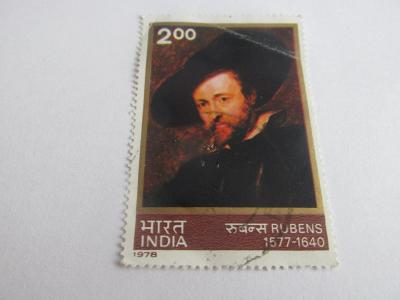 Známky Indie1978, Malíři - Rubens, 400 let od narození