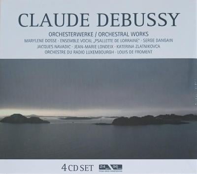 4 CD SET - Claude Debussy: Orchestral Works (digipack, nové)