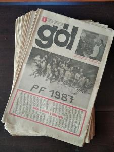 Časopisy Gól 1987