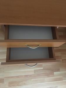 Kancelářský stůl se šuplíky, PC stůl