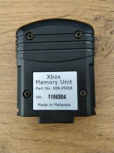 XBOX Original (Classic) Memory Unit - (Pamětová karta)