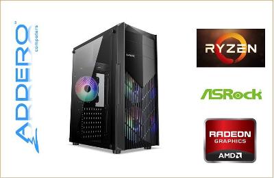 Herní AMD Ryzen 5 4500 4.1GHz RX6650XT 16GB 500GB 550W Win10