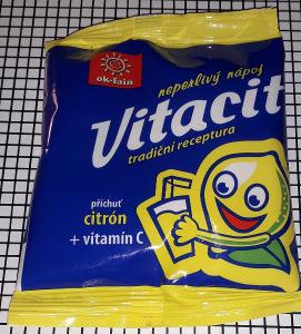 Vitacit neperlivý nápoj v prášku citron+vitamín C 100g