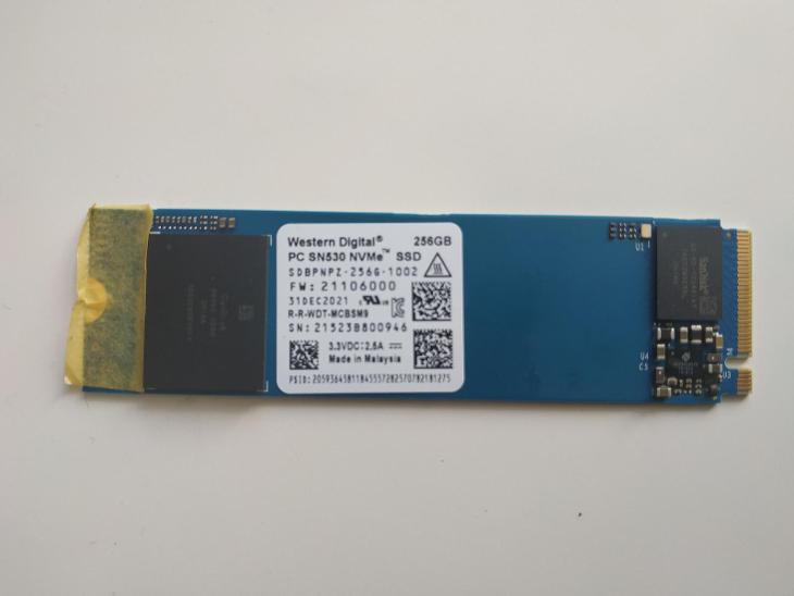 Nvme wdc pc sn530 sdb что это