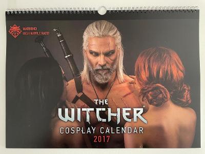 Kalendář Zaklínač - The Witcher - Cosplay calendar - 2017 - Triss NOVÝ