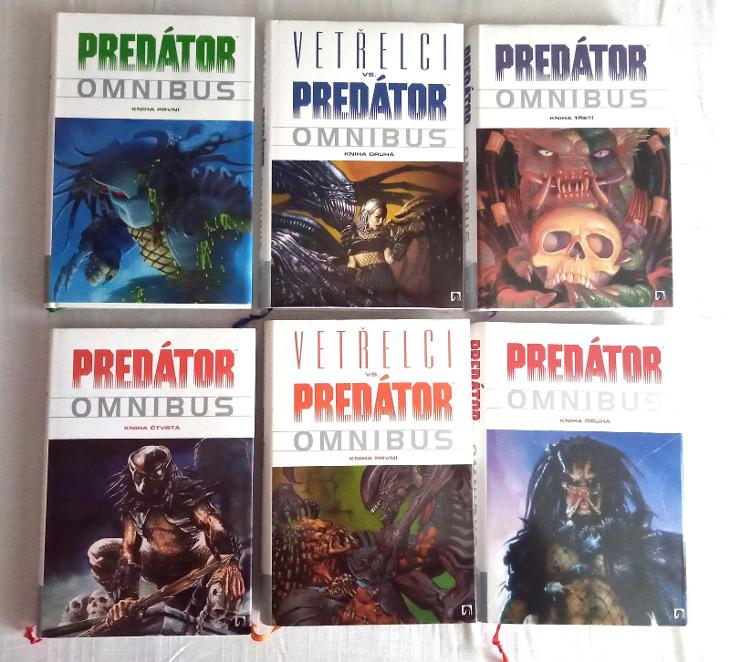 OMNIBUS - Predátor (1. - 4.) + Vetřelci vs. predátor (1. - 2.) - Knihy a časopisy